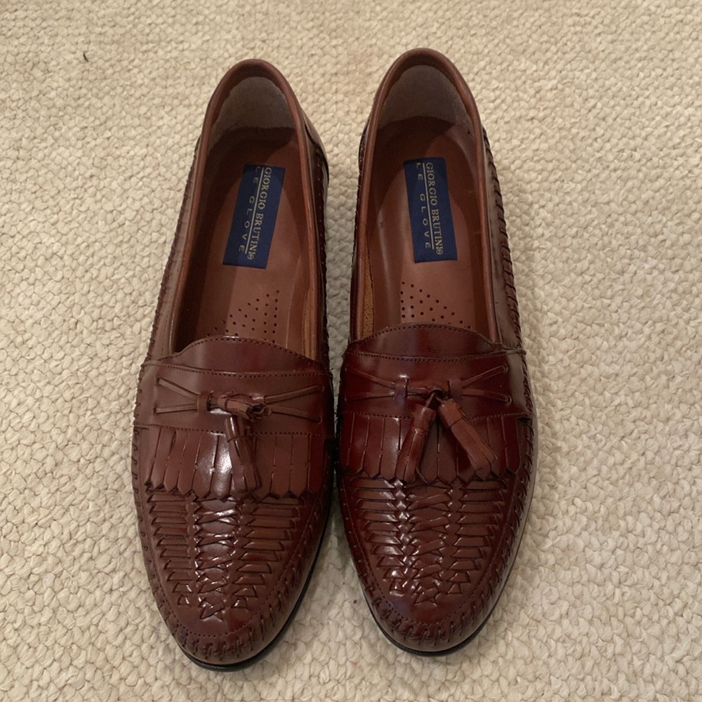 Giorgio Brutini Brown Loafers